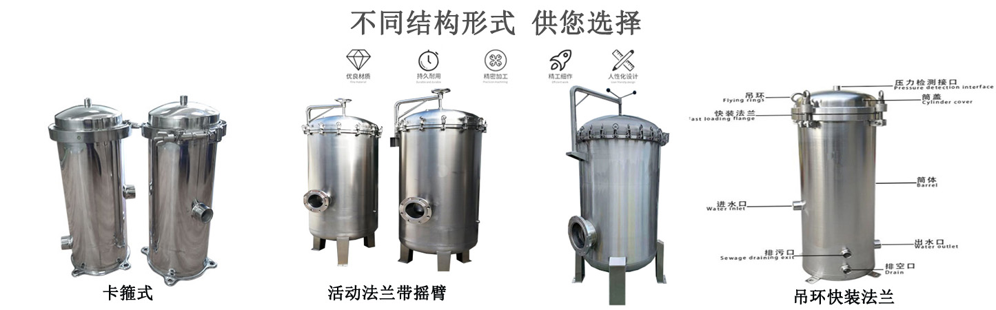 DN100不銹鋼保安過濾器